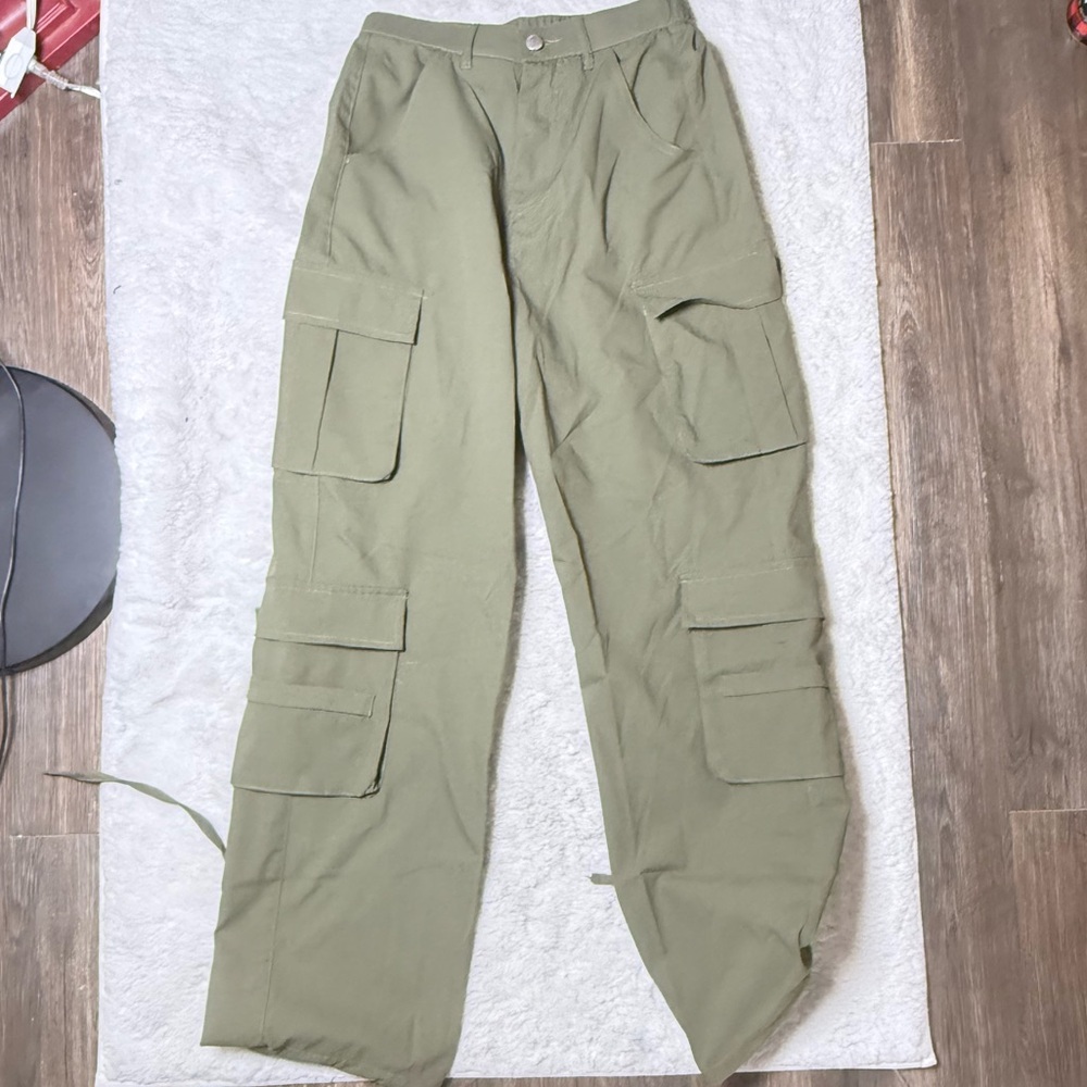 Olive Cargo Pants